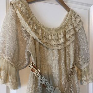 Vintage lace dress